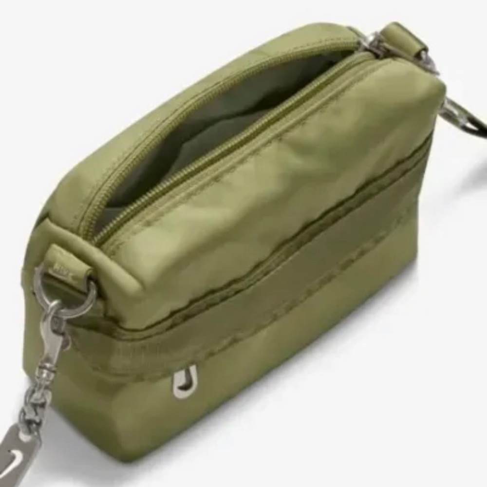 Nike Sportswear Futura Luxe Women's Crossbody Bag Fanny Pack 1L Green Alligator